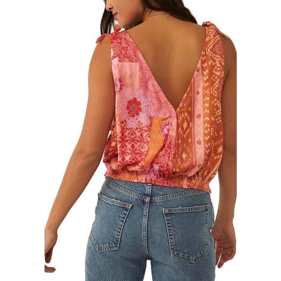 Free People Tied To You Tank Size S - Picture 4 of 8